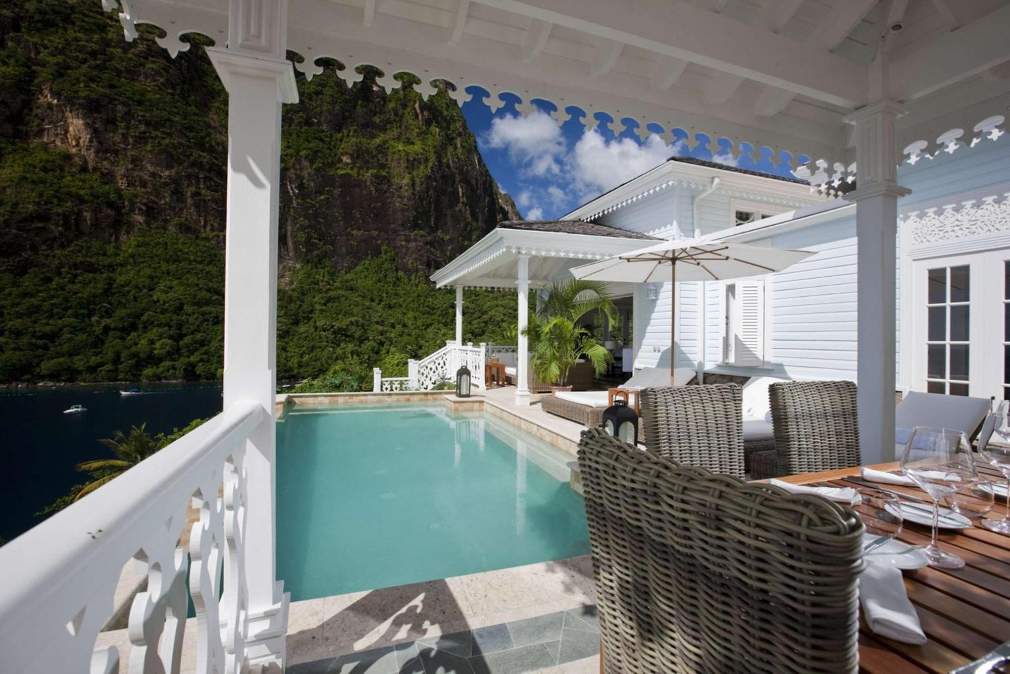 Sugar Beach, A Viceroy Resort Soufrière Buitenkant foto