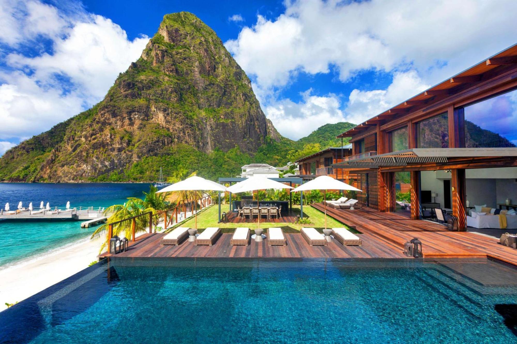 Sugar Beach, A Viceroy Resort Soufrière Buitenkant foto